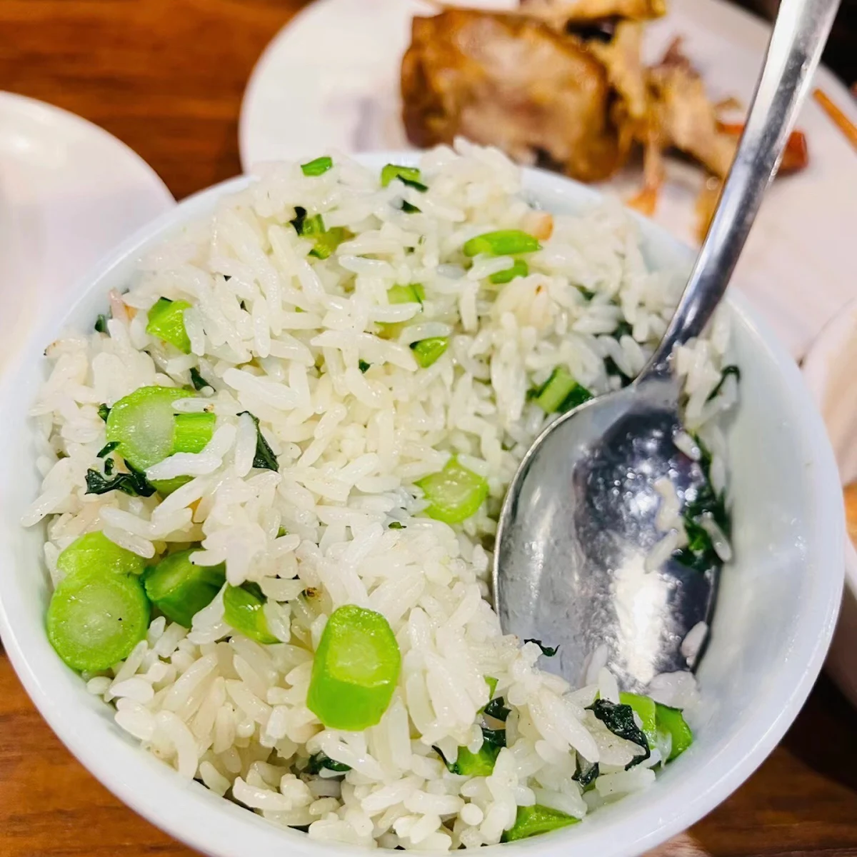沪式菜炒饭 shanghai style fried rice with vegetable